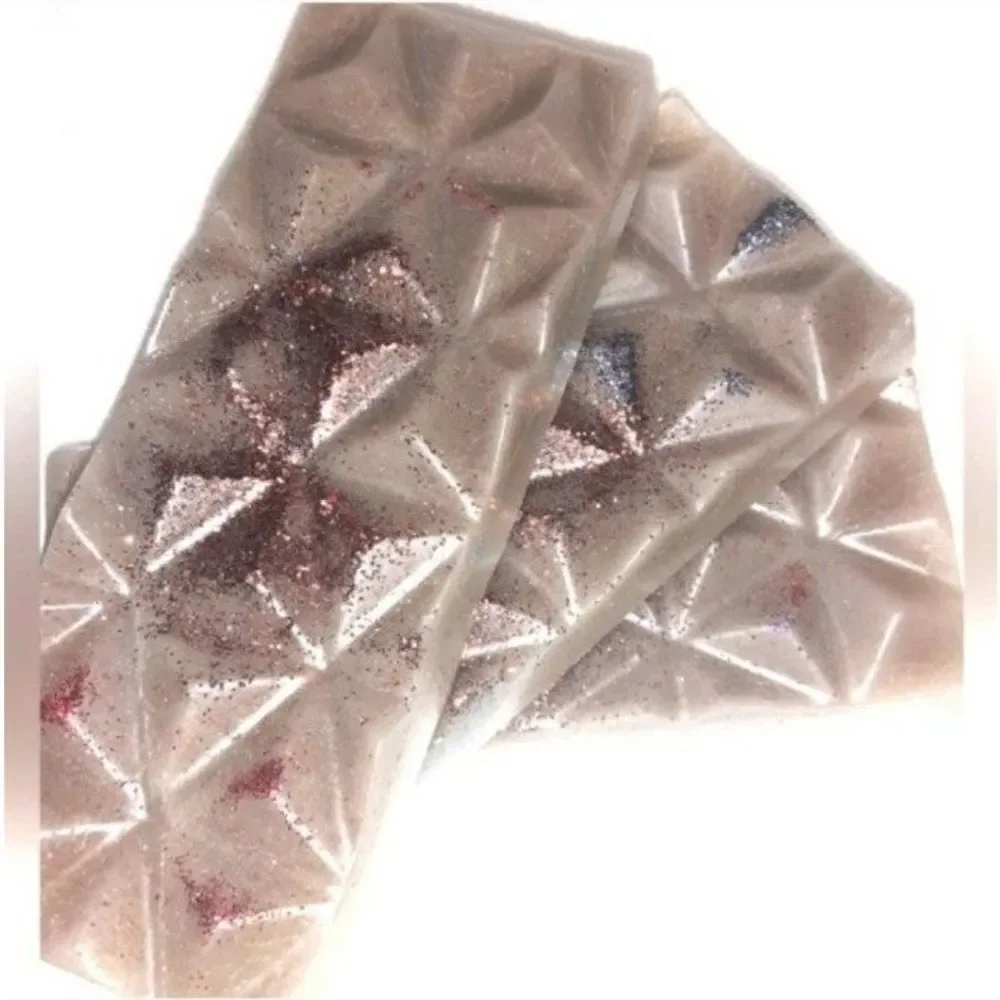 Hand crafted clouded judgment waxmelt glitter bar 1pc
